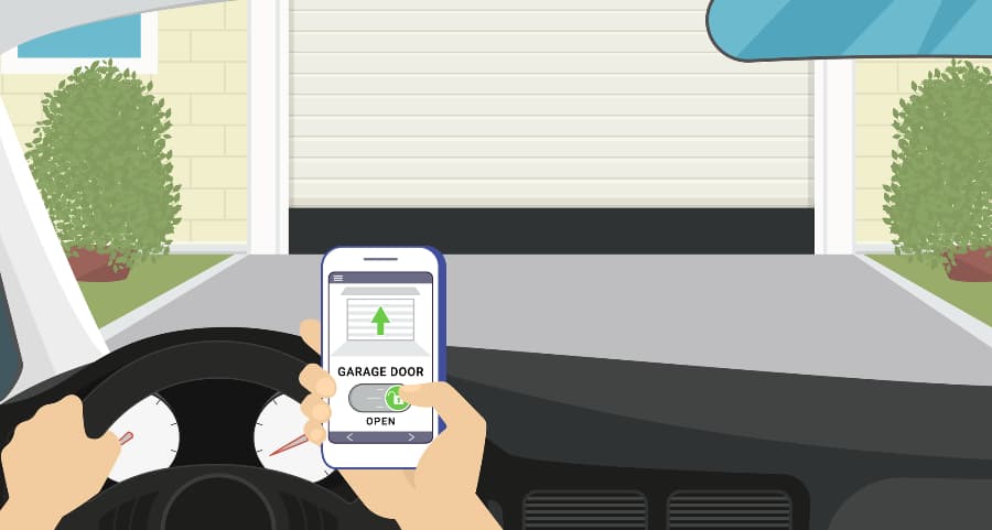 Garage door automation tips for Tempe